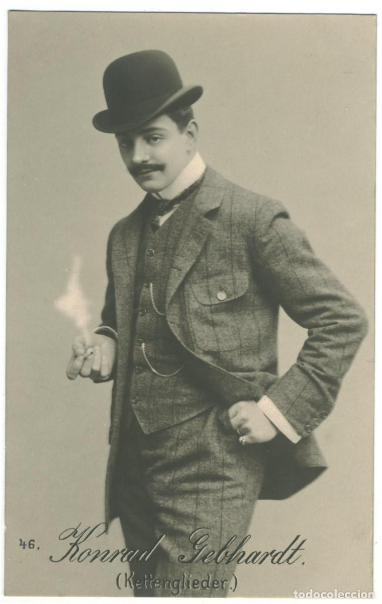 Postales: Actor GEBHARDT, Konrad_Fr. Groth. 46