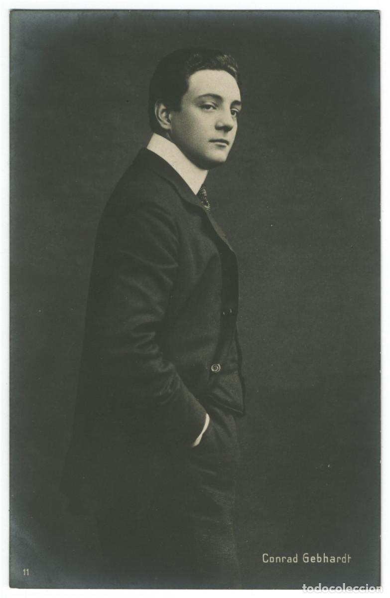 Postales: Actor GEBHARDT, Konrad_J. B. Mass&eacute;. 11