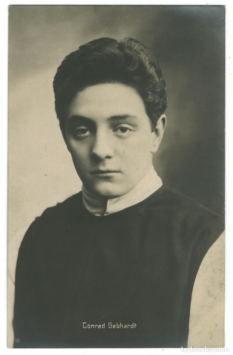 Postales: Actor GEBHARDT, Konrad_J. B. Mass&eacute;. 12