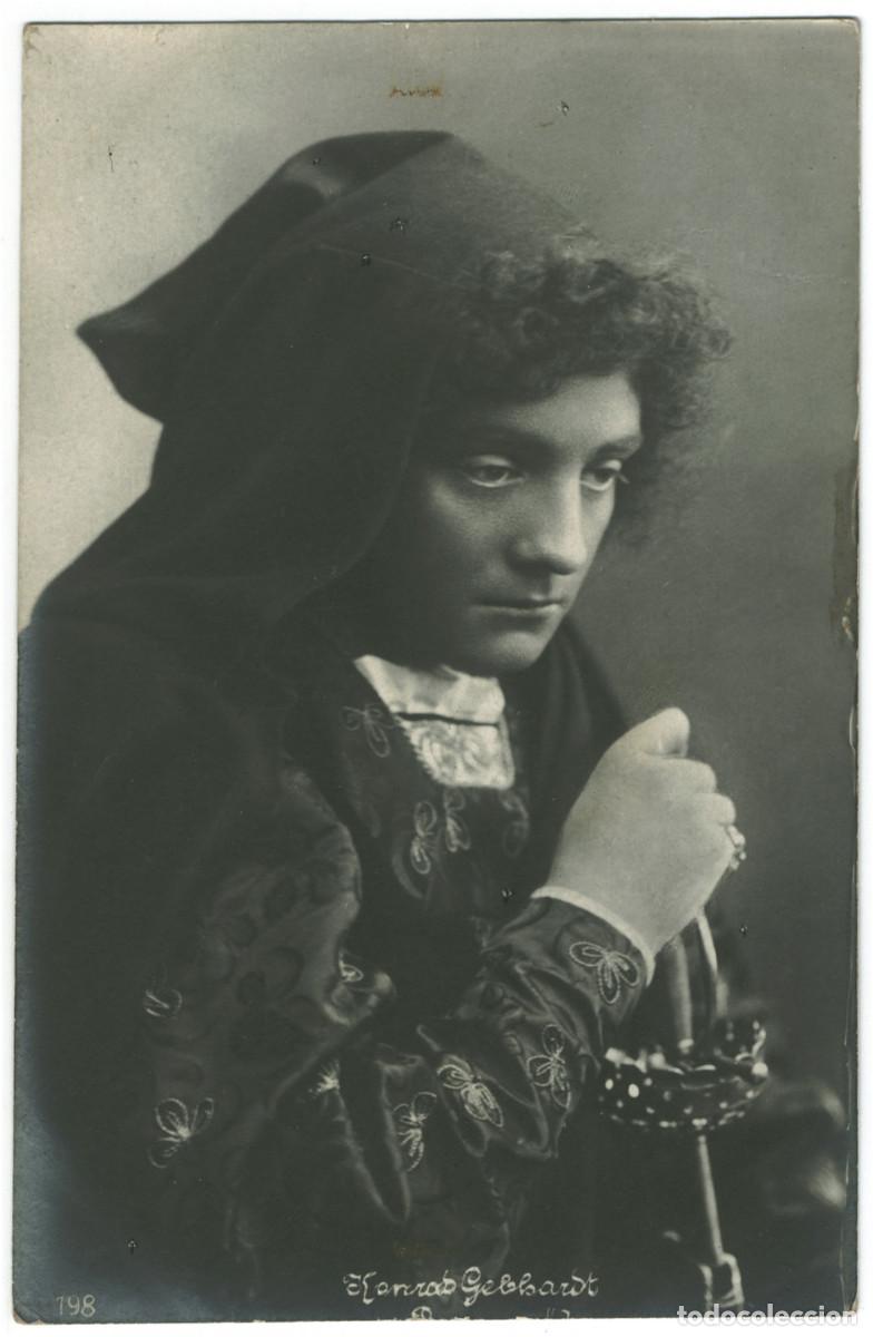 Postales: Actor GEBHARDT, Konrad_Fr. Groth. 198