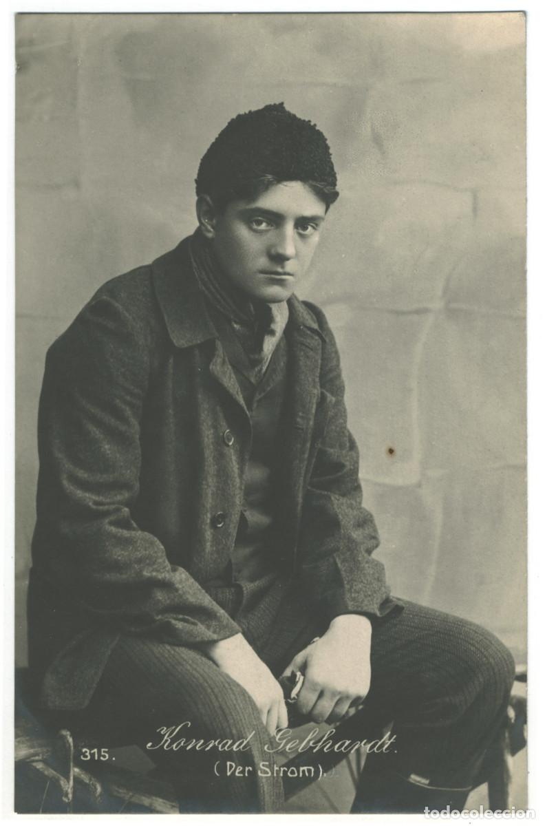 Postales: Actor GEBHARDT, Konrad_Fr. Groth. 315
