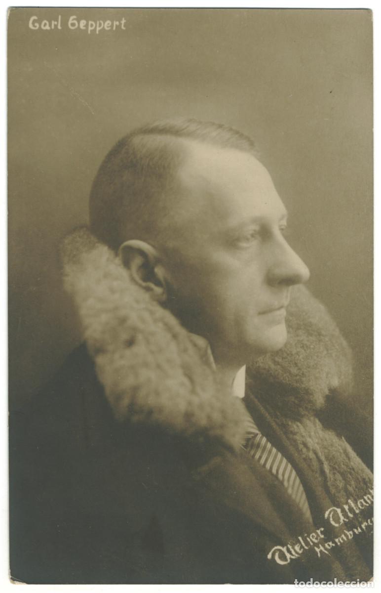 Postales: Actor GEPPERT, Carl_Atelier Atlant