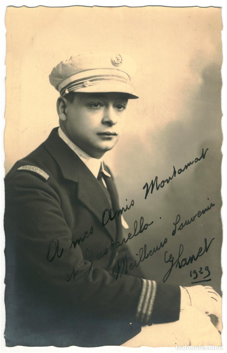 Postales: Actor GHANET_Sin datos. Signed Autograph Firmada