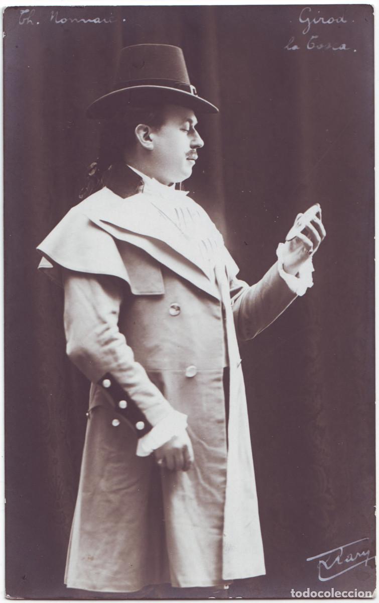 Postales: Actor GIROD in La Tosca (Th&eacute;&acirc;tre de la Monnaie)_Sin datos. Photo Klary