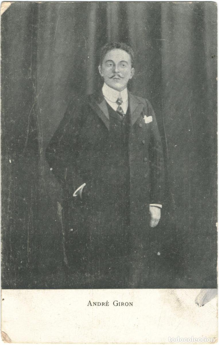 Postales: Actor GIRON, Andr&eacute;_Sin datos