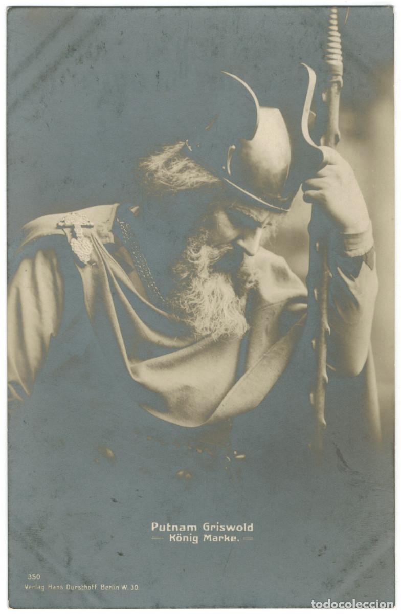 Postales: Actor GRISWOLD, Putnam_ Hans Dursthoff. 350 K&ouml;ning Marke (Wagner)