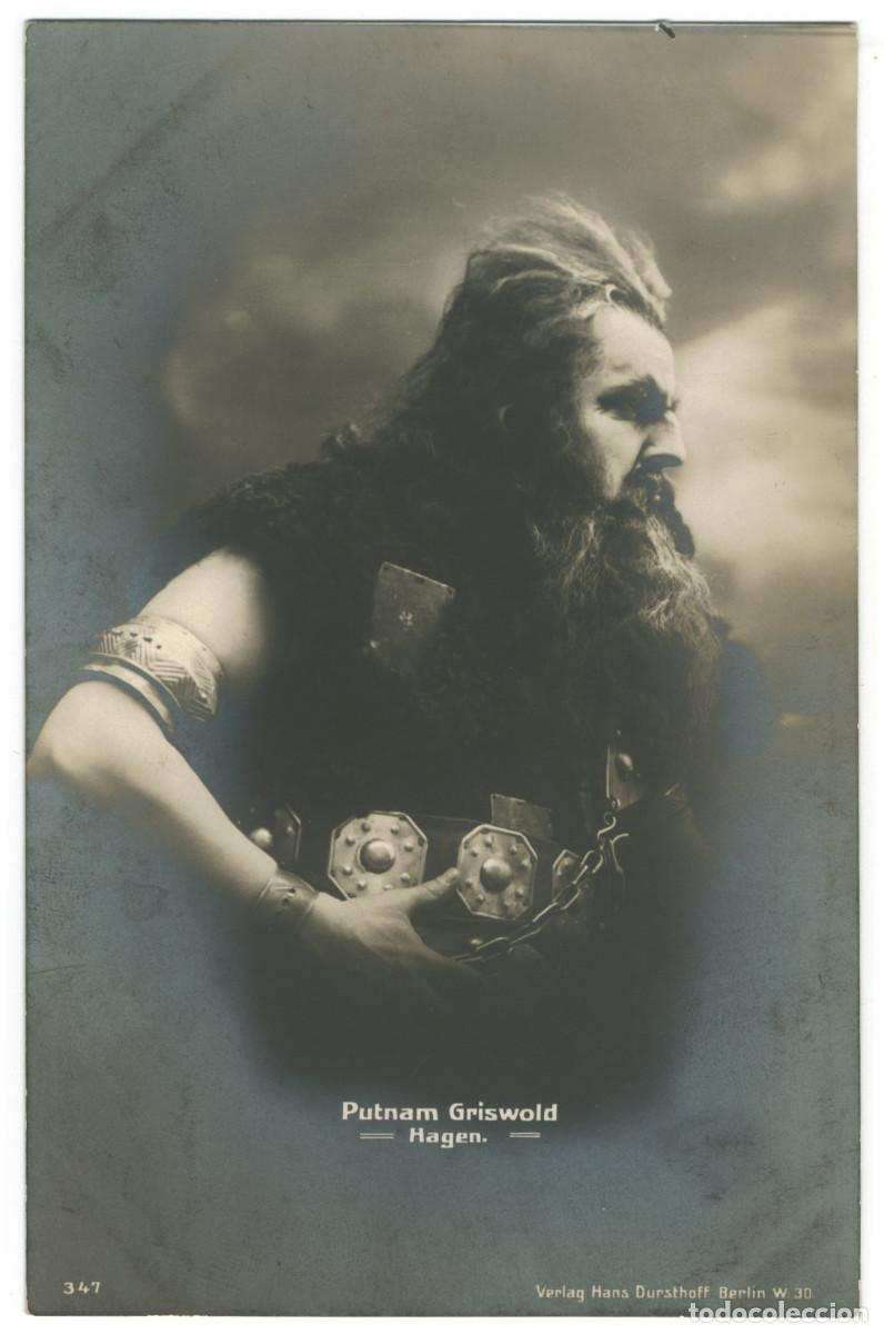 Postales: Actor GRISWOLD, Putnam_ Hans Dursthoff. 347 K&ouml;ning Marke (Wagner)