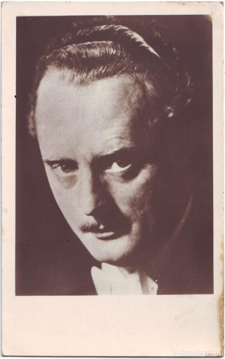 Postales: Actor GR&Uuml;NWALD [k&uuml;nstler]_Herkner. Photo Echte. Kapellin 1938