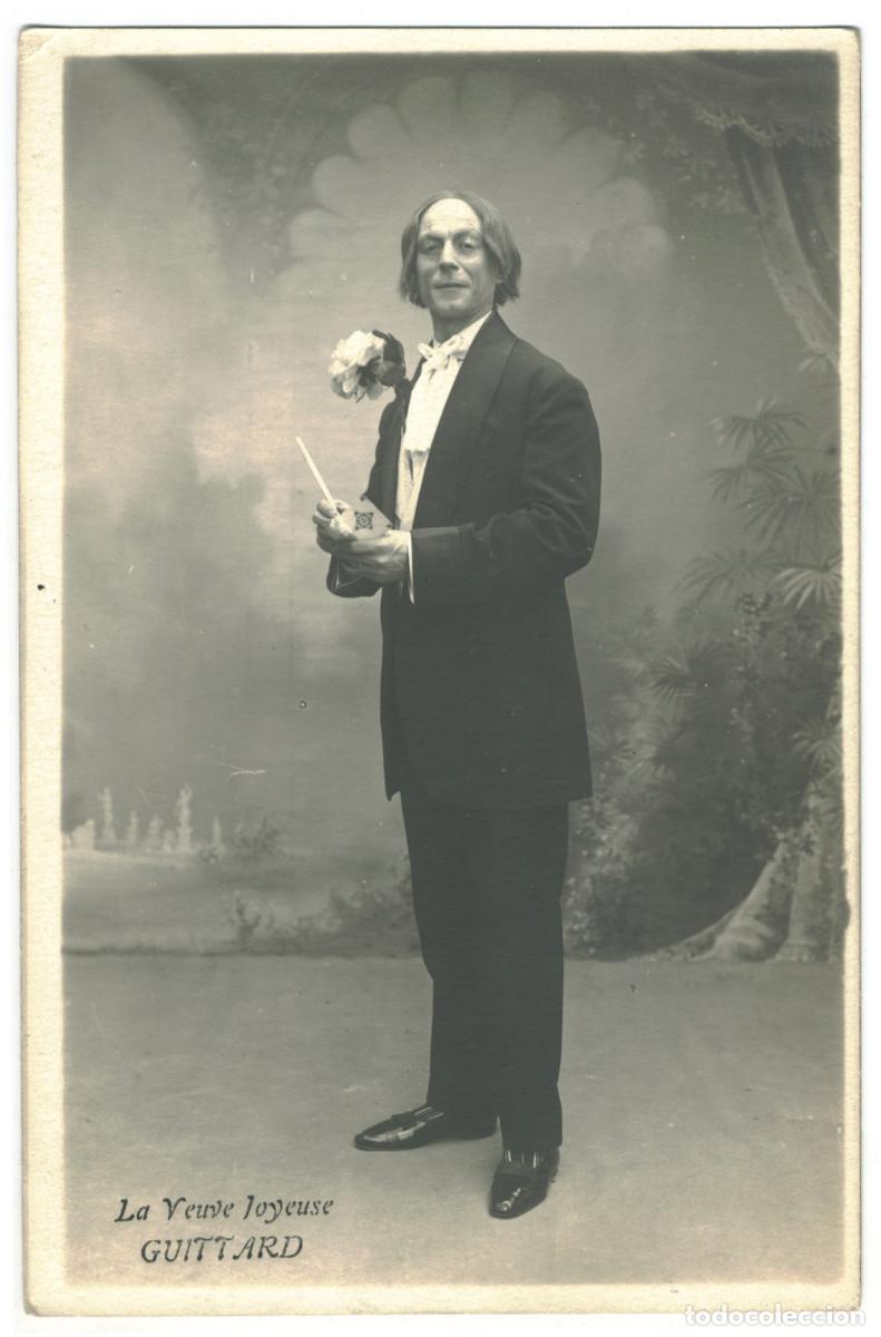 Postkarten: Actor GUITTARD_Llorca. In La Veuve Joyeuse