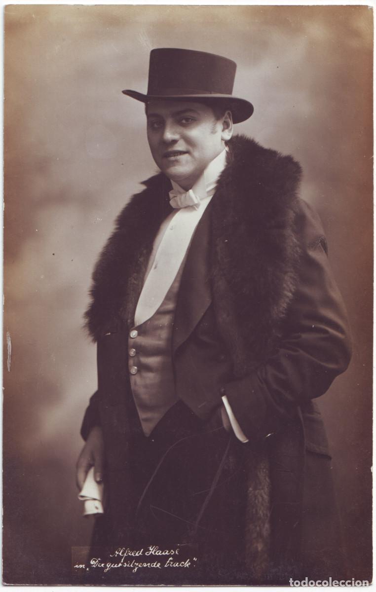 Postales: Actor HAASE, Alfred in Die gutsilzende Erack_A. Mocsigay (1915)