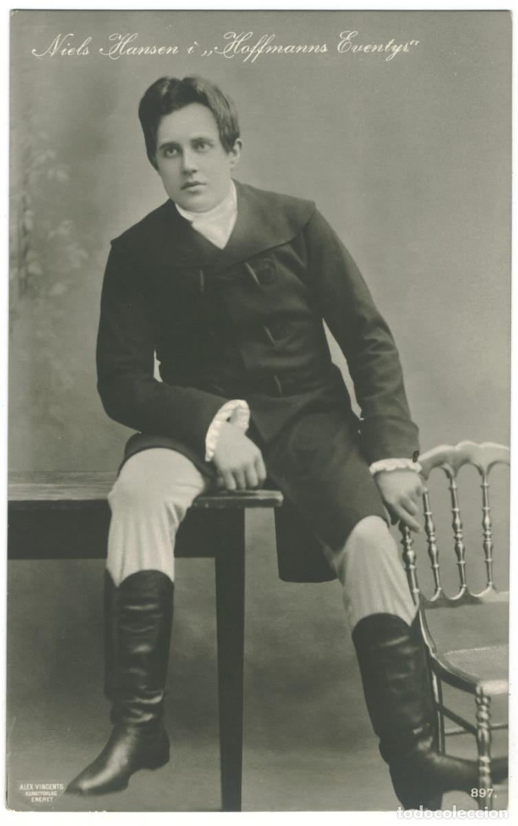 Postales: Actor HANSEN, Niels_Alex Vincent. 897. In Hoffmanns Eventys
