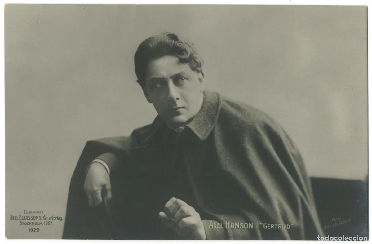 Postales: Actor HANSON, Axel_Axel Eliassons. 1029. In Gertrud. Photo Jaeger