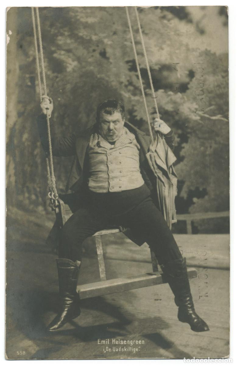 Postales: Actor HELSENGREEN, Emil_Paul Heckscher. 558. In De Vadskillige
