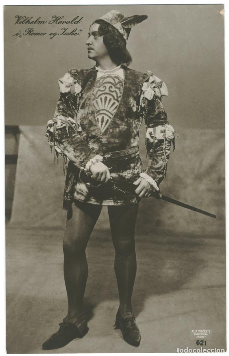 Postales: Actor HEROLD, Vilhelm_Alex Vincent. 621. In Romeo i Julie