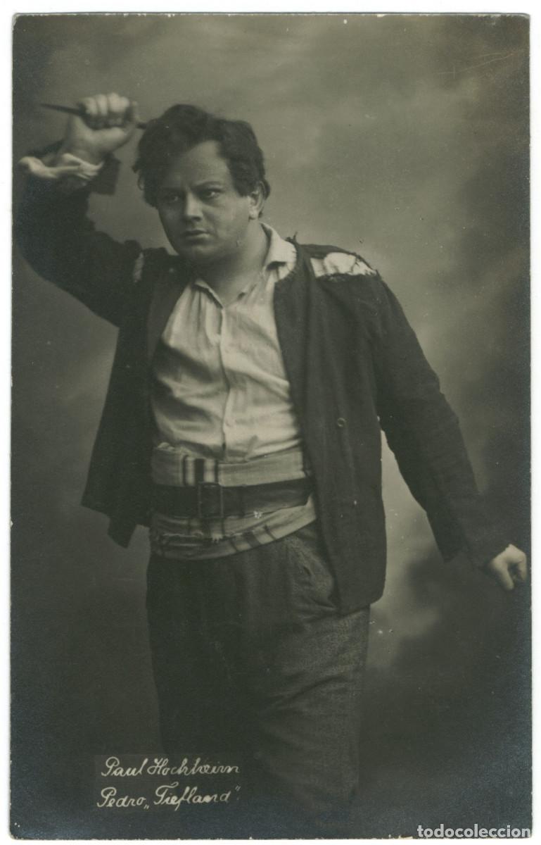 Postales: Actor HOCHHEIM, Paul_A. Mocsigay. As Pedro in Fiefland