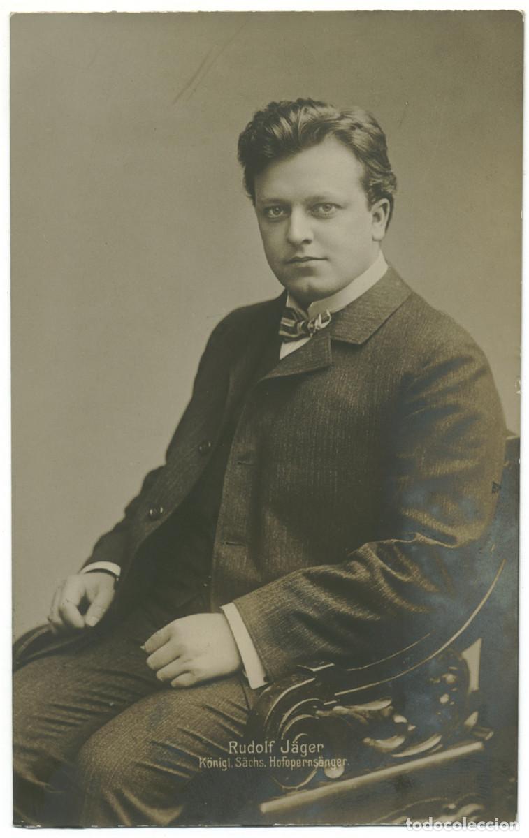 Postales: Actor J&Auml;GER, Rudolf_Gustav Schmidt. A 27