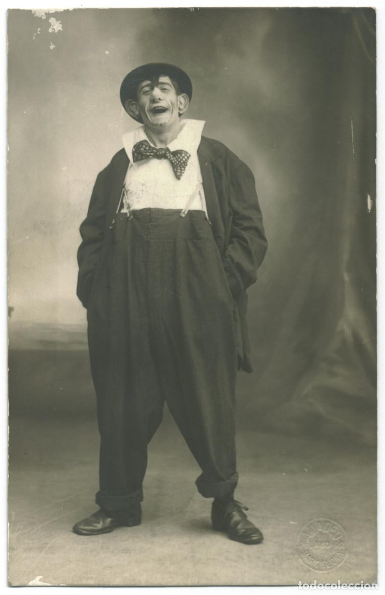 Postales: Actor JARRES, Sr._Amadeo. As Pallasso in L'alegria que passa