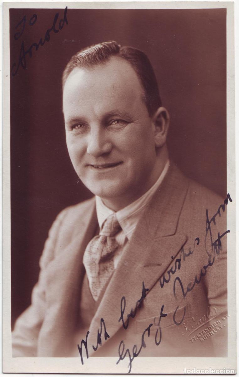 Postales: Actor JERVERT, George_T. Taylor. Memorial Theatre (Stratford-On-Avon. 1946) Firmada Autograph