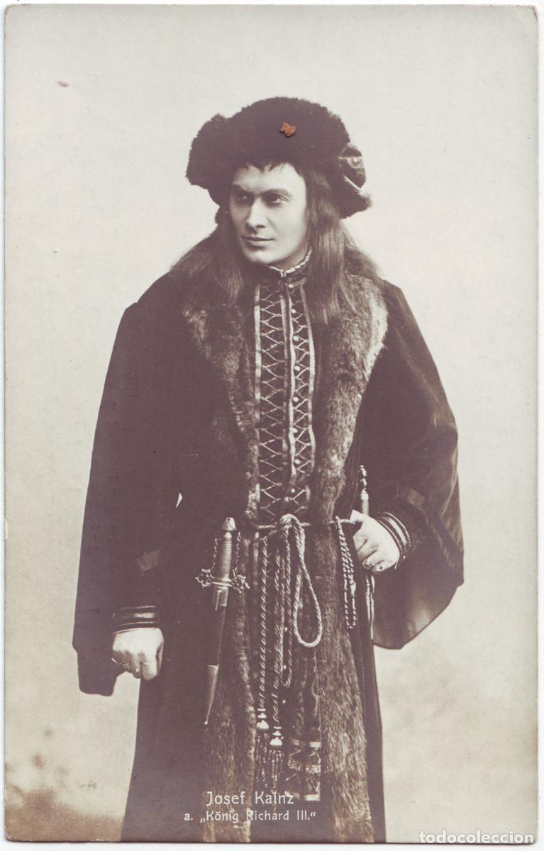 Postales: Actor KAINZ, Josef (as K&ouml;nig Richard III)_Sin datos