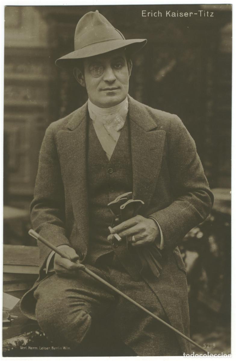 Postales: Actor KAISER-TITZ, Erich_Leiser