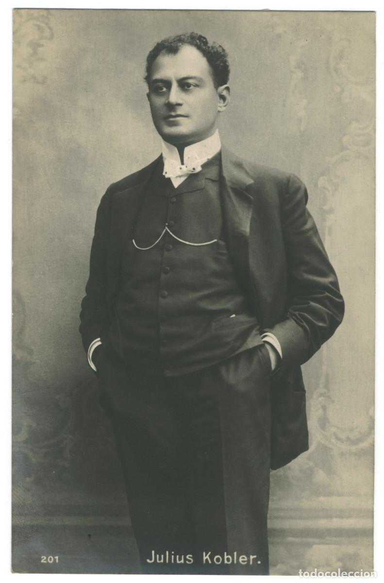 Postales: Actor KOBLER, Julius_Fr. Groth. 201