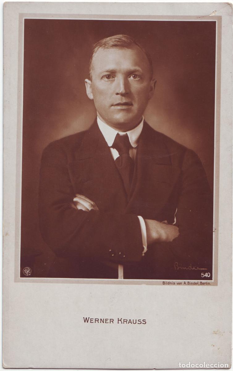 Postales: Actor KRAUSS, Werner_PNG; 540. Photo Binder