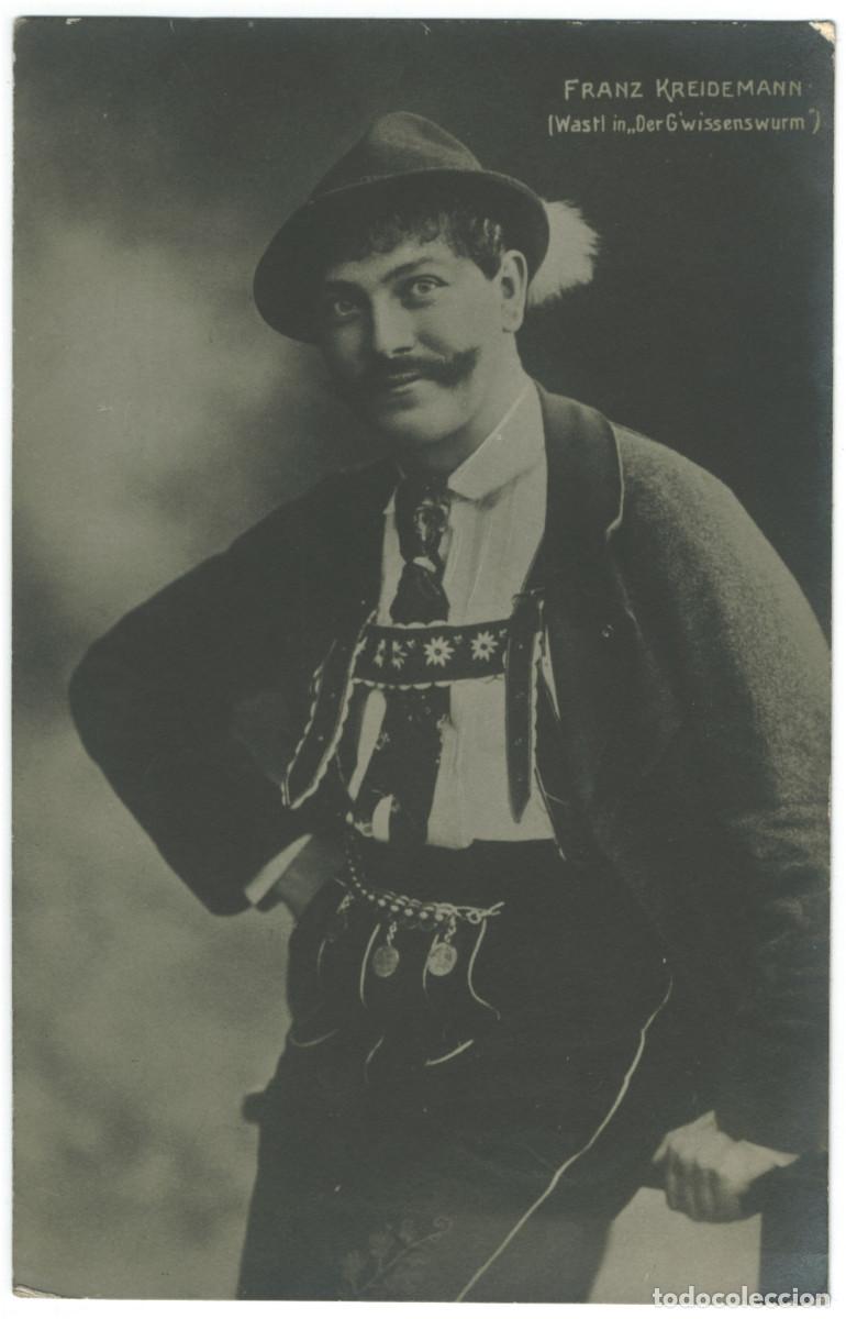 Postales: Actor KREIDEMANN, Franz_Sin datos. As Wastl in Der G'wissenswurm