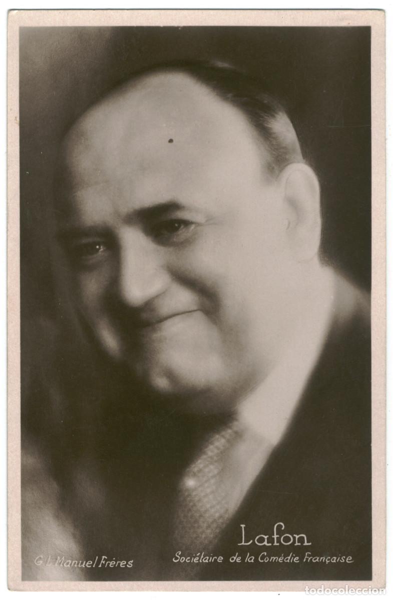 Postales: Actor LAFON_GL Manuel Fr&egrave;res. Soci&eacute;taire de la Com&eacute;die Fran&ccedil;aise
