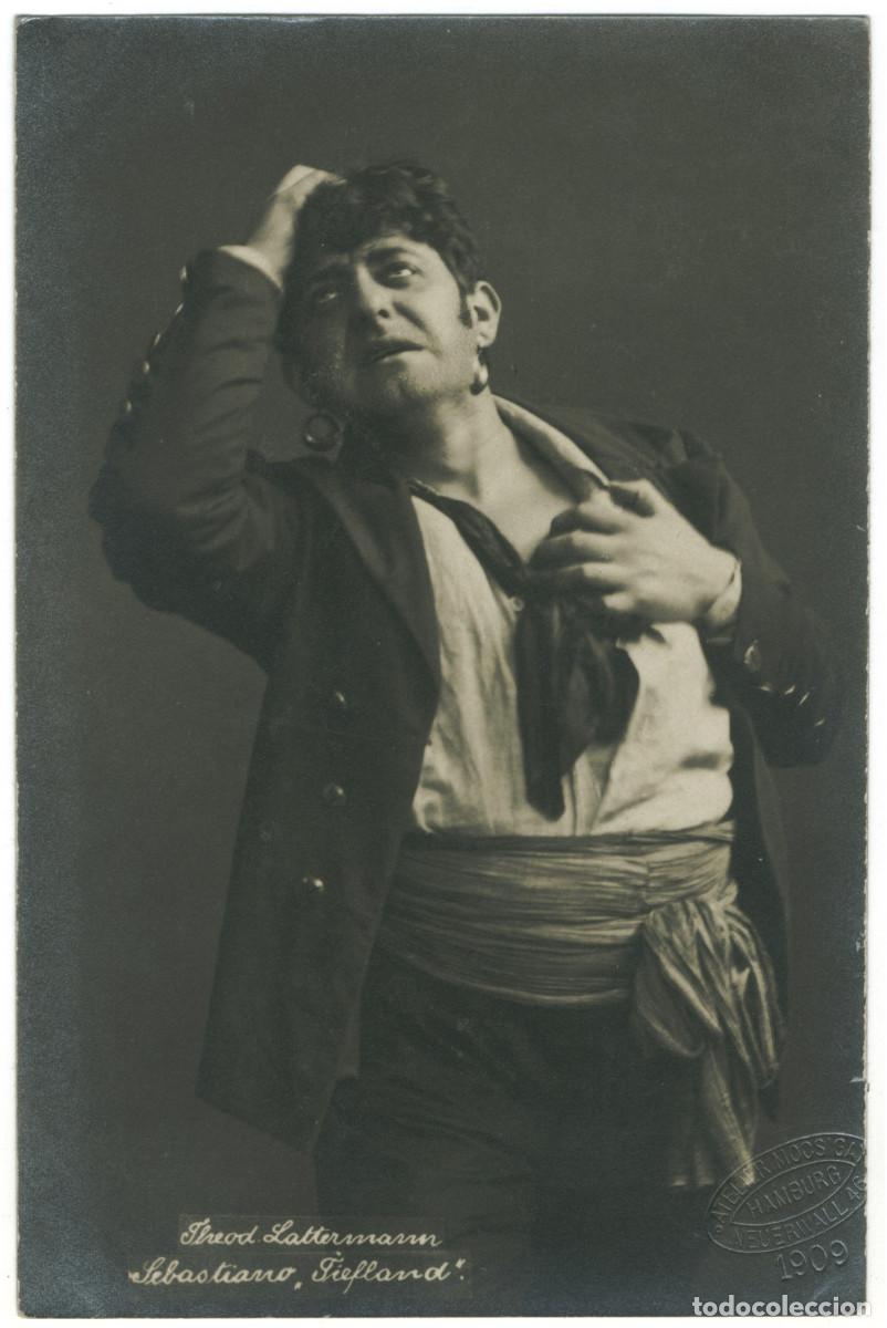 Postales: Actor LATTERMANN, Theodor_A. Mocsigay. As Sebastiano in Fiefland