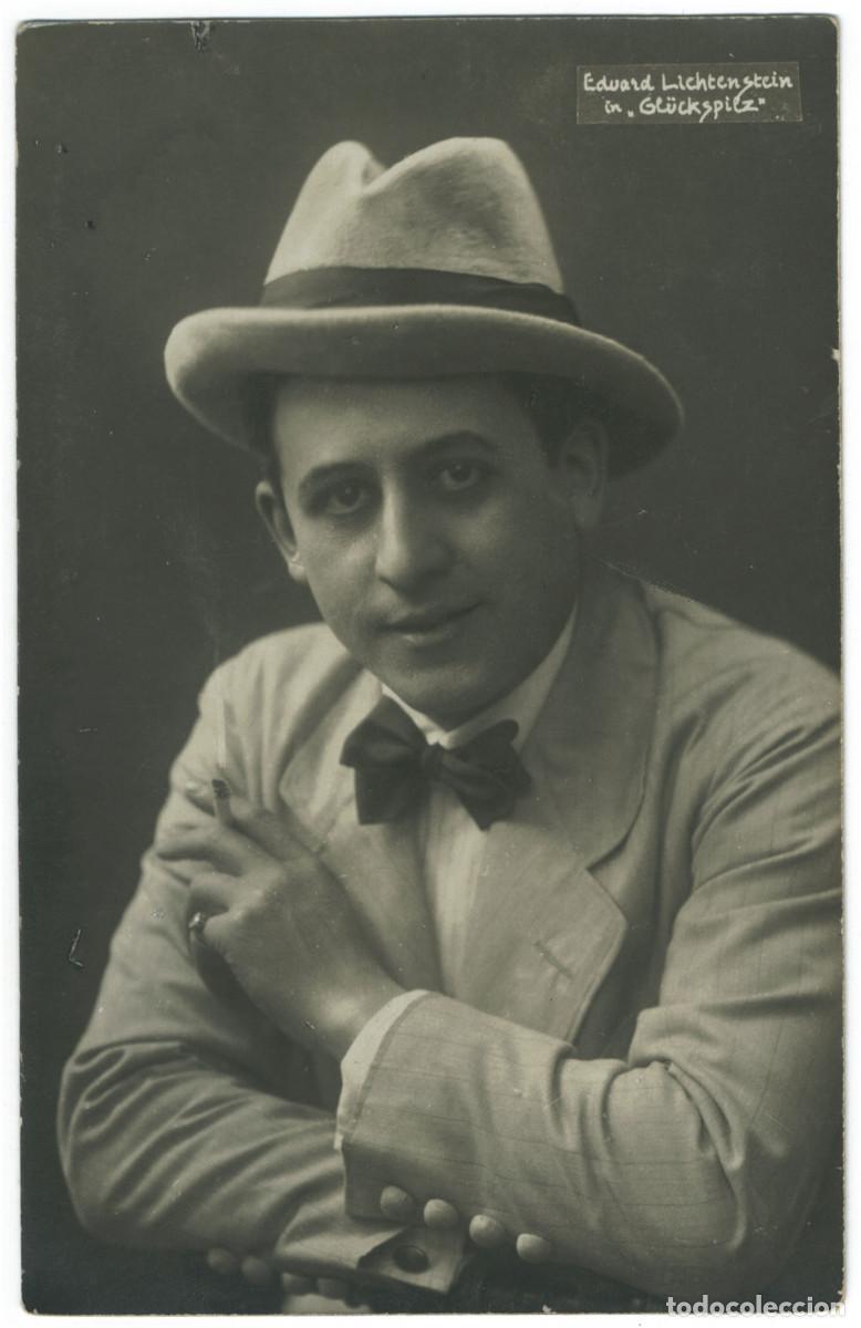 Postales: Actor LICHTENSTEIN, Eduard_A. Mocsigay. In Gl&uuml;ckspilz
