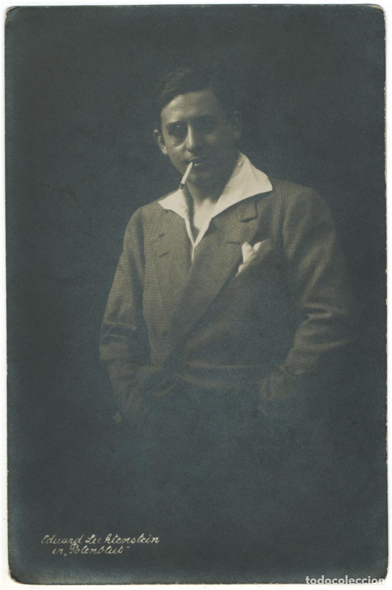 Postales: Actor LICHTENSTEIN, Eduard_A. Mocsigay. In Polemblut