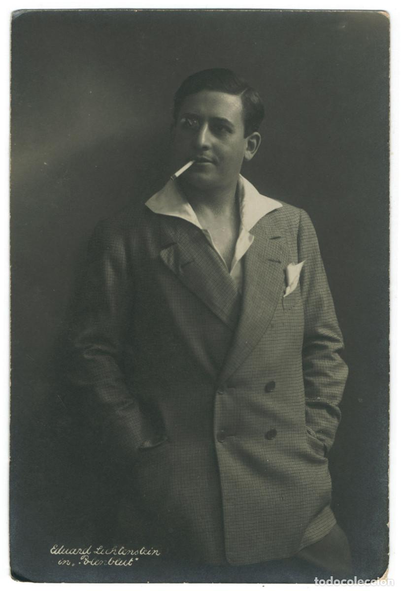 Postales: Actor LICHTENSTEIN, Eduard_A. Mocsigay. In Polemblut