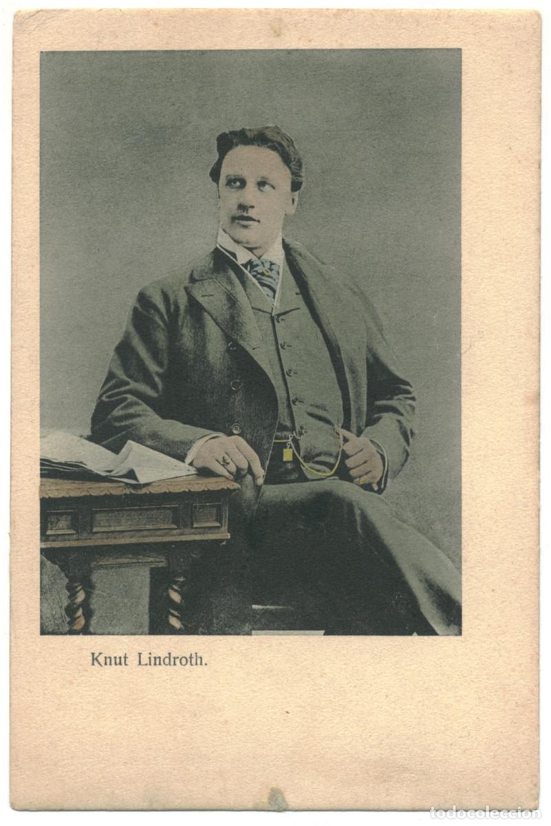 Postales: Actor LINDROTH, Knut_Sin datos