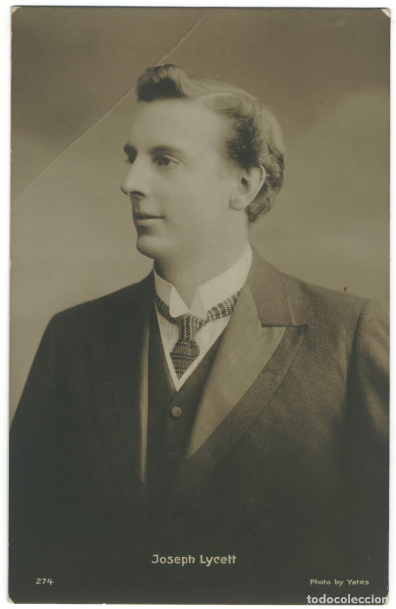 Postales: Actor LYCETT, Joseph_Breitkopf & H&auml;rtel; 274. Photo Yales