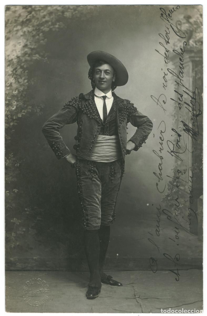 Postales: Actor MASSOT_V. de Buisson (Allevard). Signed Firmada Autograph