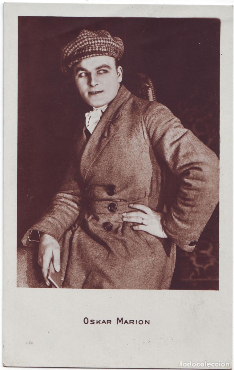 Postales: Actor MARION, Oskar_Sin datos.