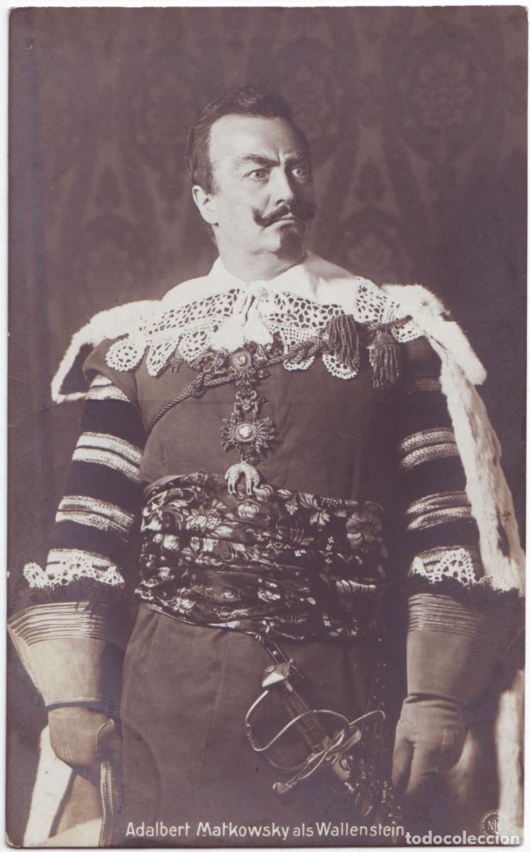 Postales: Actor MAKOWSKY, Adalbert (as Wallenstein)_NPG; 266-68. Photo Erwin Raupp (Berlin)