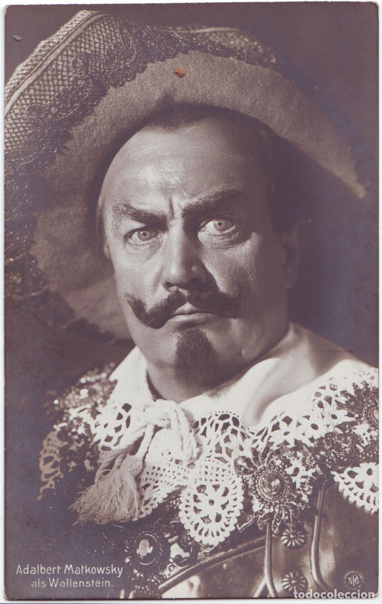 Postales: Actor MAKOWSKY, Adalbert (as Wallenstein)_NPG