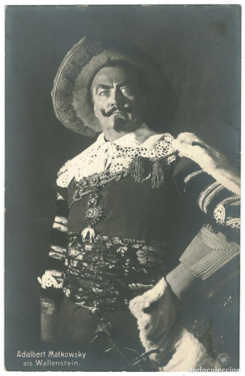 Postales: Actor MATKOWSKY, Adalbert_NPG. As Wallenstein