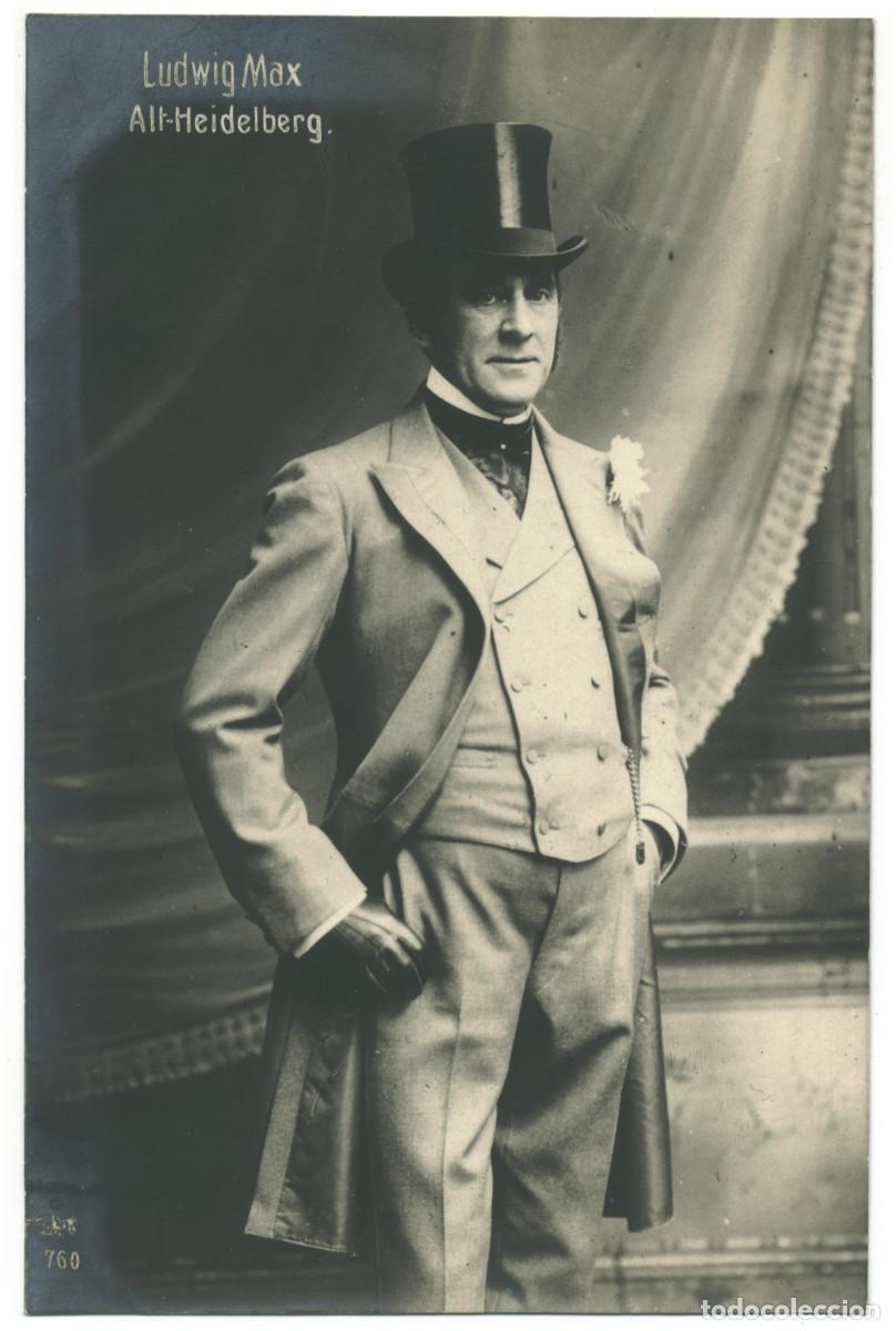 Postales: Actor MAX, Ludwig_Sin datos. 760. Alt-Heidelberg