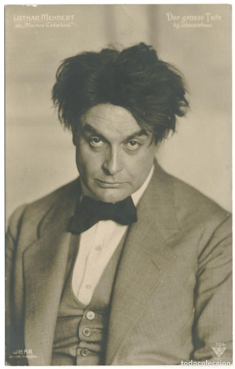 Postales: Actor MEHNERT, Lothar_Wiehr & Schelzel. 704. As Morten Cederlund in Der Grosse Tote
