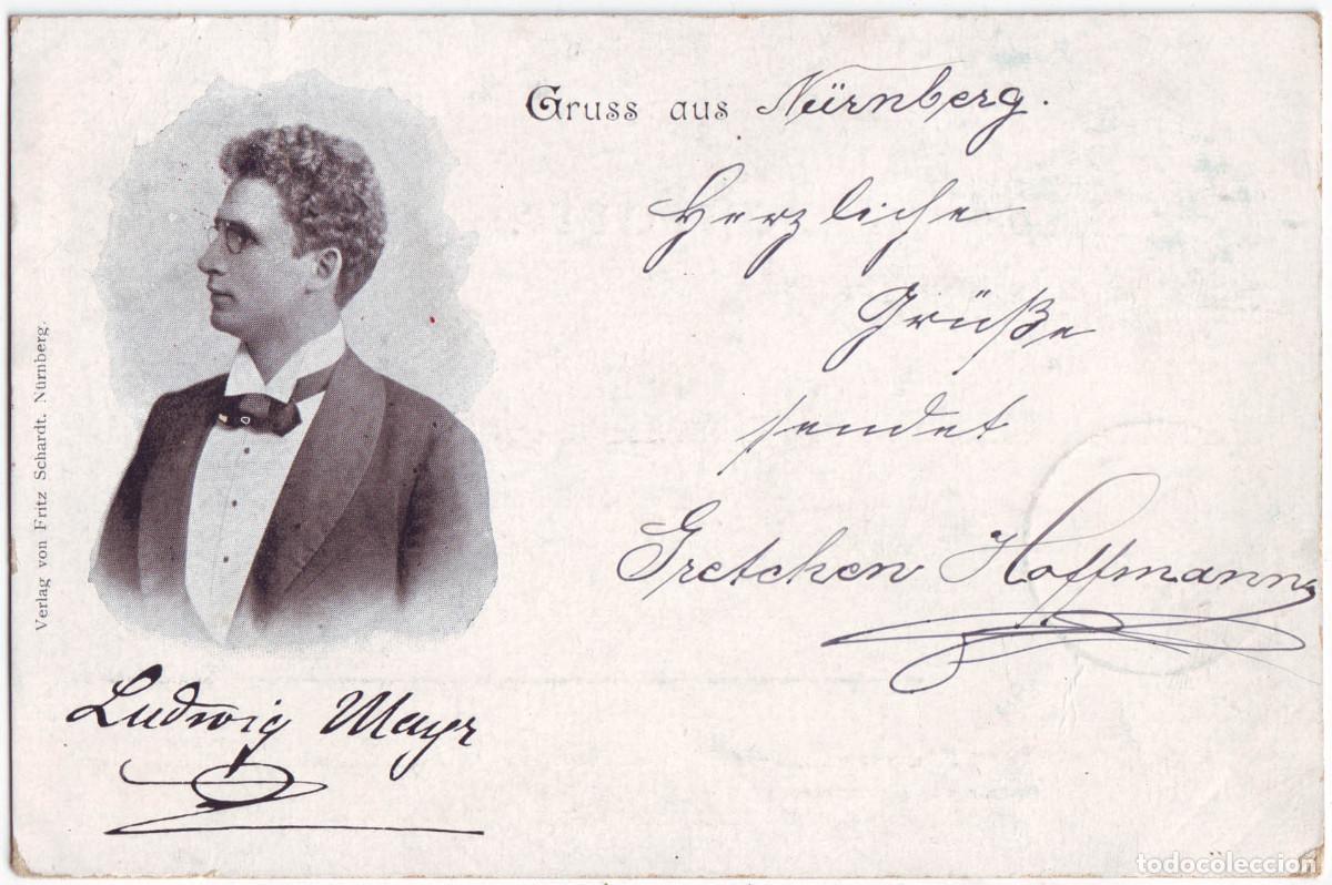 Postales: Actor MAYR, Ludwig_Fritz Schardt