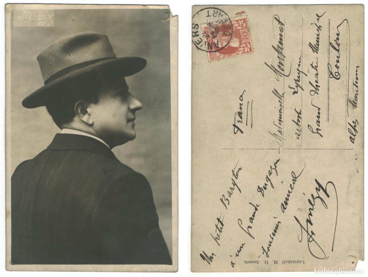 Postales: Actor MEZY_Skoff. Signed Firmada Autograph