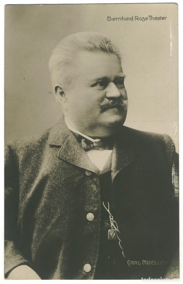Postales: Actor MOELLER, Carl_Sin datos. Bernhard Rose Theater