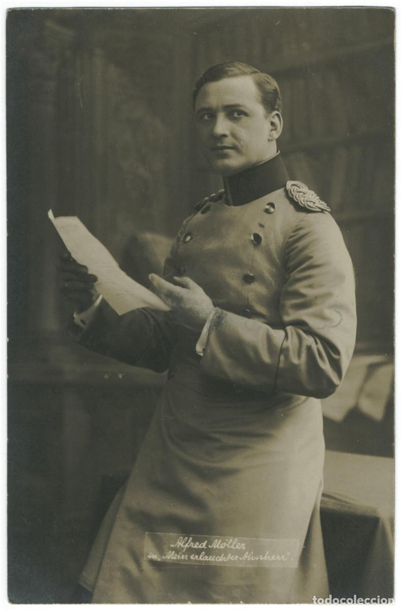Postales: Actor M&Ouml;LLER, Alfred_A. Mocsigay. In Mein erlauchfer Ahinherr