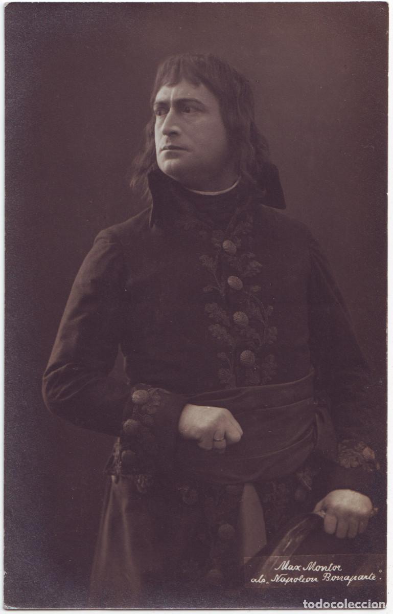 Postales: Actor MONTOR, Max (Napoleon Bonaparte)_A. Mocsigay (1912)