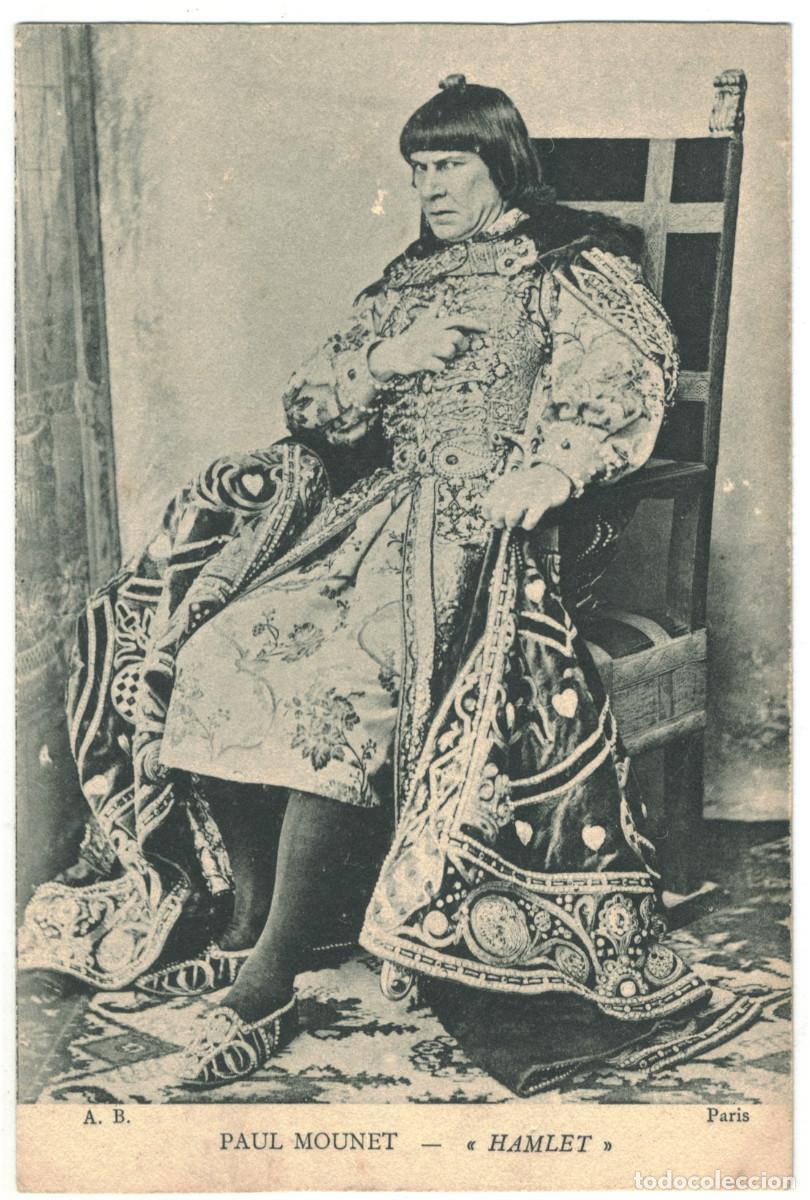 Postales: Actor MOUNET SULLY, Paul_AB. In Hamlet