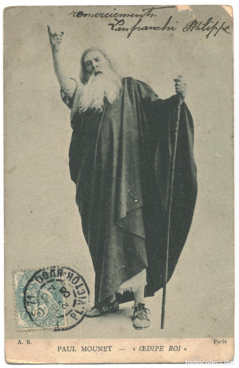 Postales: Actor MOUNET SULLY, Paul_AB. In Oedipe roi