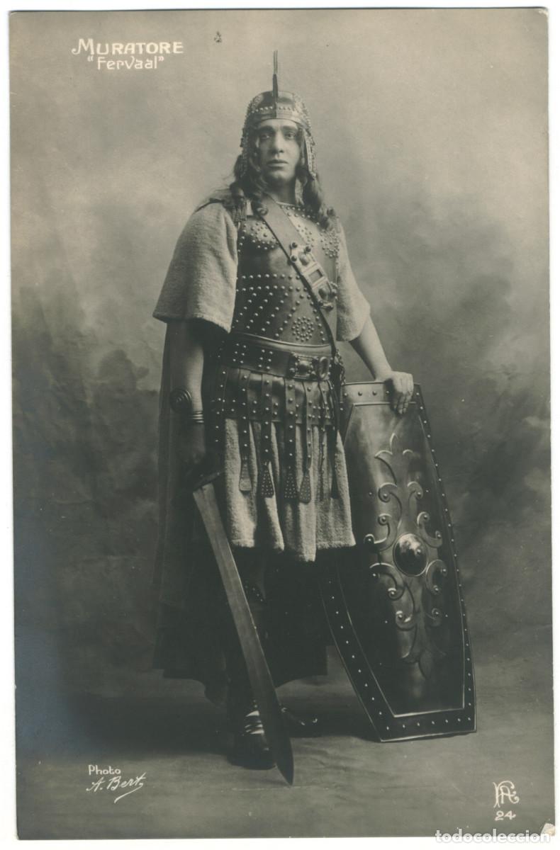 Postales: Actor MURATORE_A. Christensen. 24. In Fervaal. Photo A. Bert