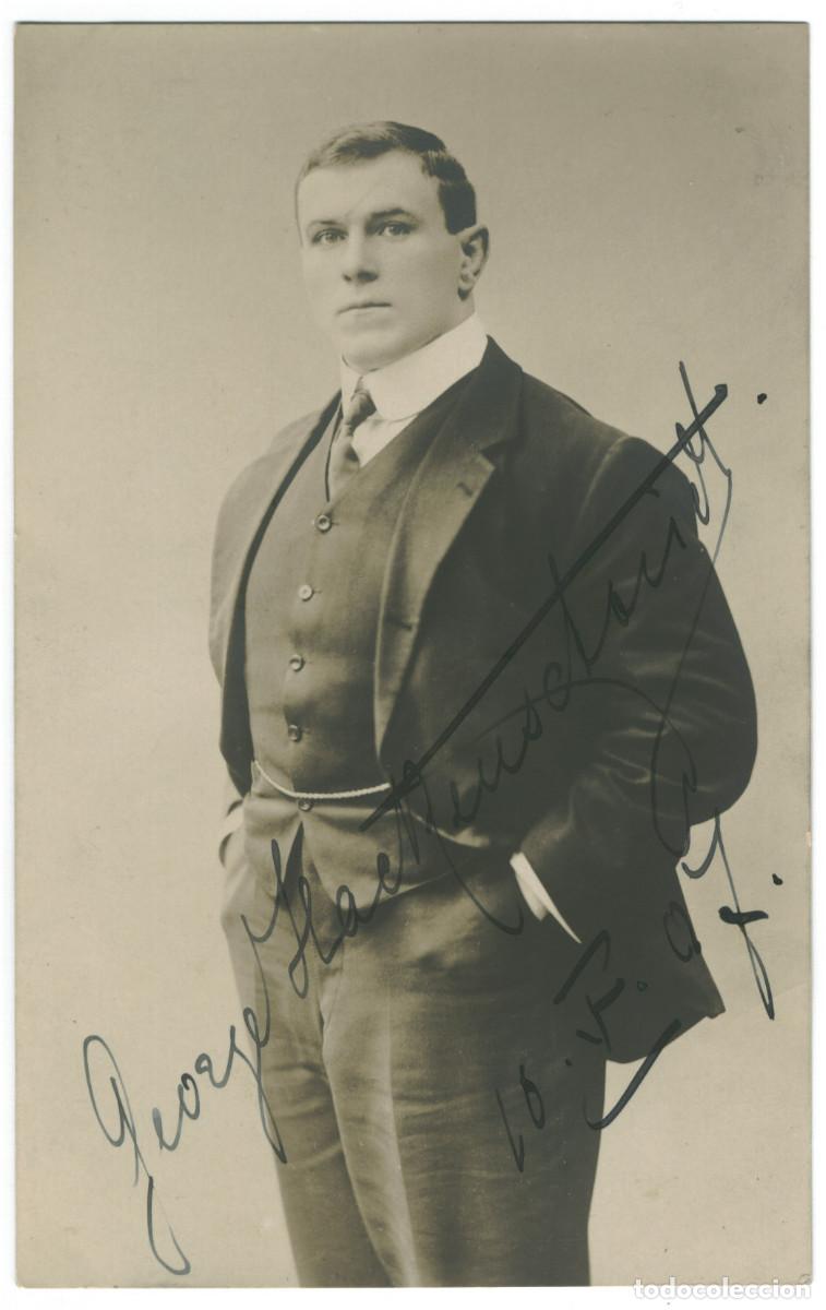 Postales: Actor MacREUSCTARID, George_Sin datos. Signed Autograph Firmada
